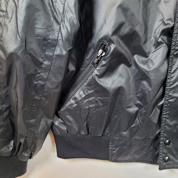 Vintage 80s Upstream Racing Division XL "Formula Boat Logo" Jacket Adult Black - Picture 3 of 16